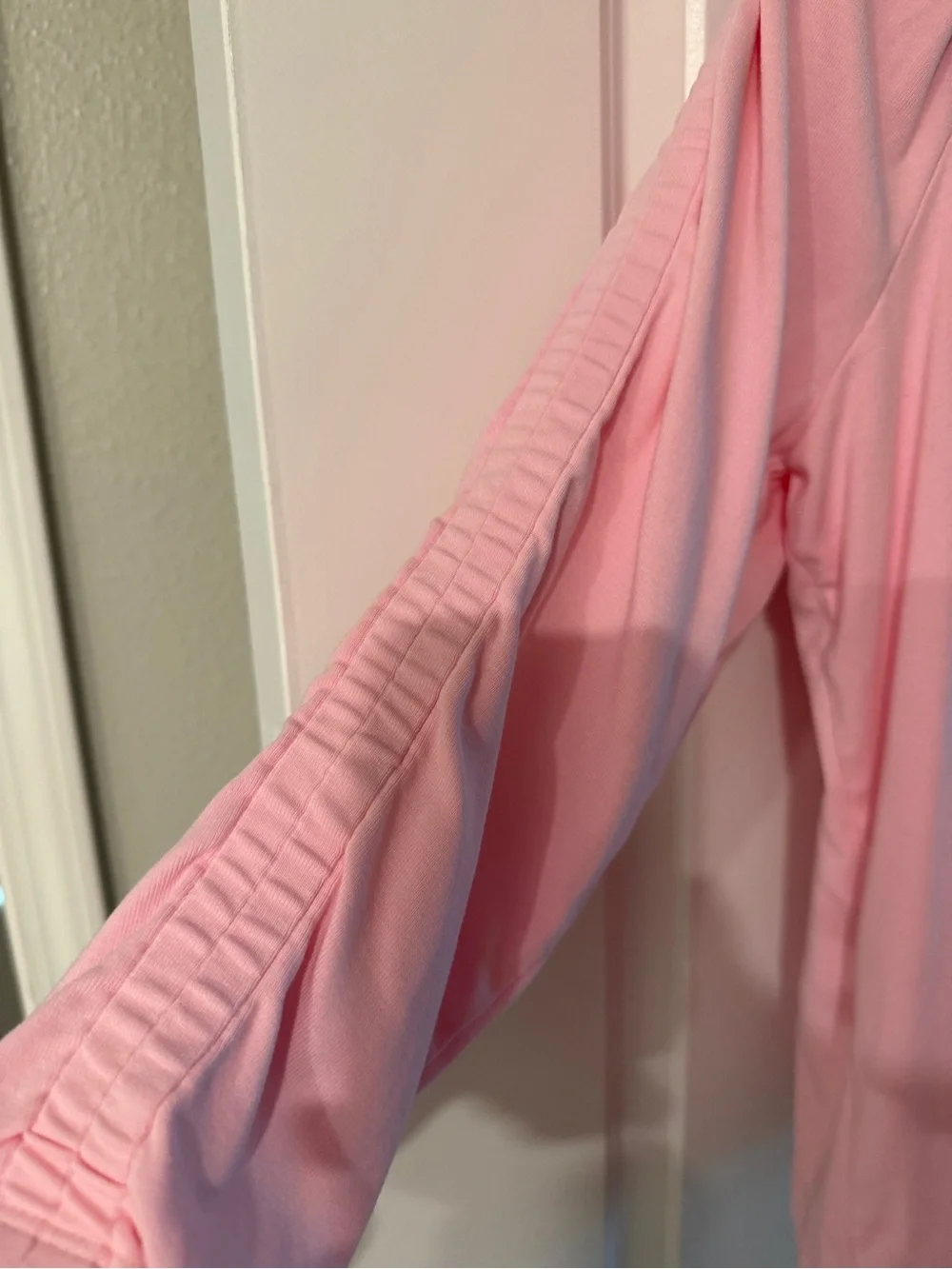 Lilly Pulitzer Pink Square-Neck 3/4 Sleeve Top